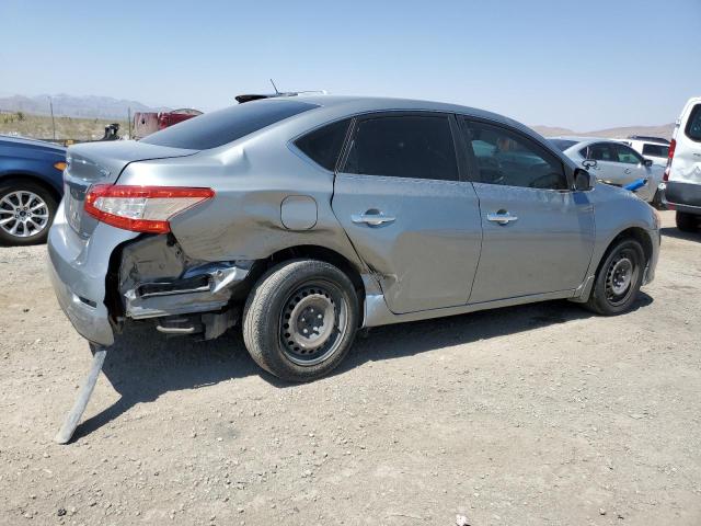 3N1AB7APXDL635547 - 2013 NISSAN SENTRA S SILVER photo 3