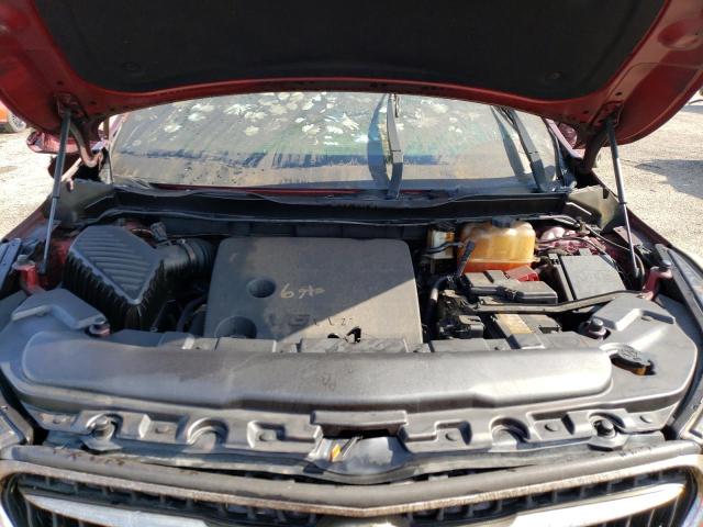 5GAEVAKW4JJ136286 - 2018 BUICK ENCLAVE ESSENCE 勃艮第红 照片 12