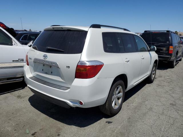 JTEDS41A182023986 - 2008 TOYOTA HIGHLANDER WHITE photo 3