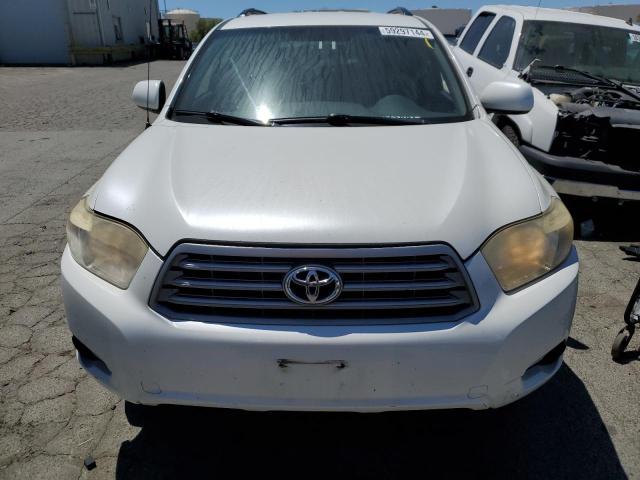 JTEDS41A182023986 - 2008 TOYOTA HIGHLANDER WHITE photo 5