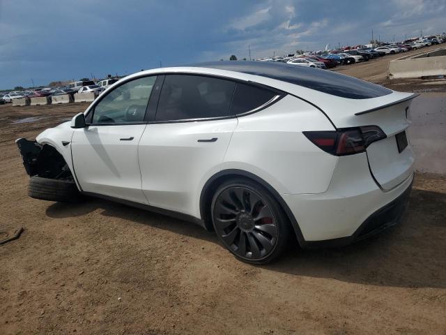 7SAYGDEFXPF868931 - 2023 TESLA MODEL Y WHITE photo 2