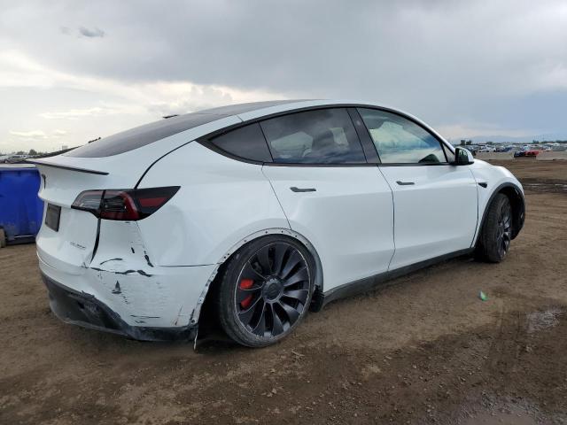 7SAYGDEFXPF868931 - 2023 TESLA MODEL Y WHITE photo 3