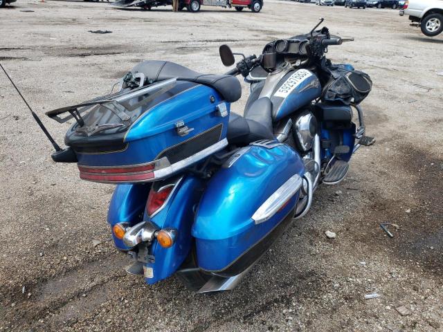 JKBVNRB179A001841 - 2009 KAWASAKI VN1700 B BLUE photo 4