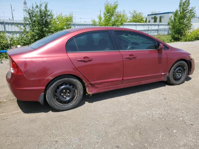 2HGFA16526H025469 - 2006 HONDA CIVIC LX Tünd qırmızı foto 3