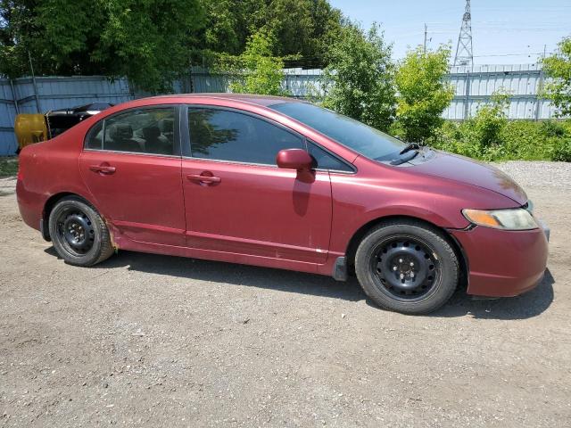 2HGFA16526H025469 - 2006 HONDA CIVIC LX Tünd qırmızı foto 4