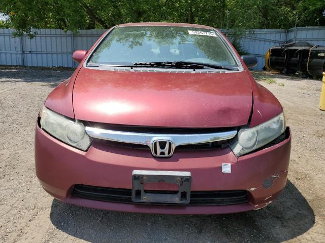 2HGFA16526H025469 - 2006 HONDA CIVIC LX Tünd qırmızı foto 5