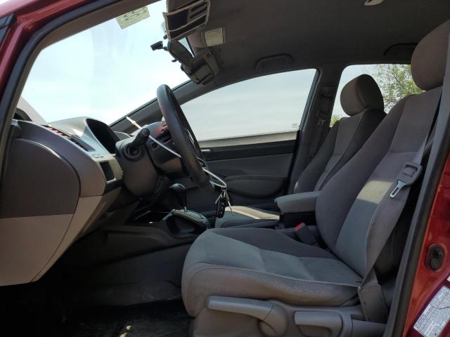 2HGFA16526H025469 - 2006 HONDA CIVIC LX Tünd qırmızı foto 7