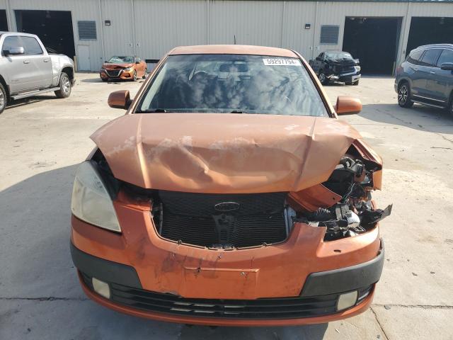 KNADE163486336797 - 2008 KIA RIO 5 SX ORANGE photo 5