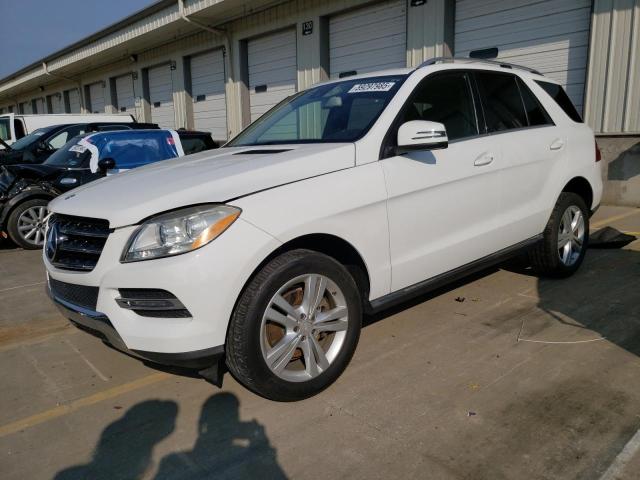 4JGDA5HB2FA617691 - 2015 MERCEDES-BENZ ML 350 4MATIC WHITE photo 1