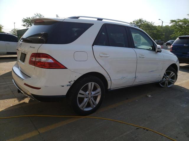 4JGDA5HB2FA617691 - 2015 MERCEDES-BENZ ML 350 4MATIC WHITE photo 3