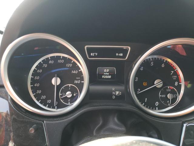 4JGDA5HB2FA617691 - 2015 MERCEDES-BENZ ML 350 4MATIC WHITE photo 9