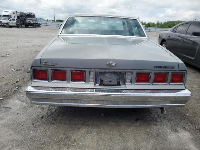 1G1AN6997DX136528 - 1983 CHEVROLET CAPRICE CLASSIC GRAY photo 6