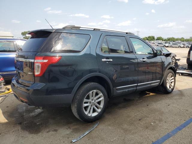 1FM5K8D86EGC50366 - 2014 FORD EXPLORER XLT BLACK photo 3