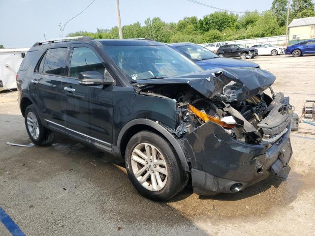 1FM5K8D86EGC50366 - 2014 FORD EXPLORER XLT BLACK photo 4