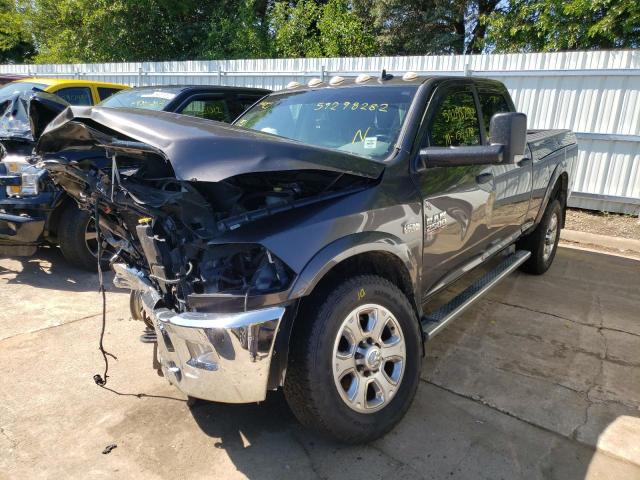 3C6UR5DJ7EG109976 - 2014 RAM 2500 SLT ნაცრისფერი ფოტო 2