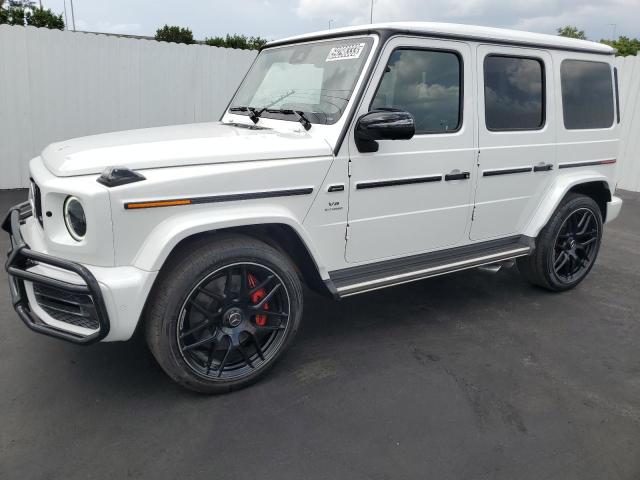 W1NYC7HJ6MX419573 - 2021 MERCEDES-BENZ G 63 AMG WHITE photo 1