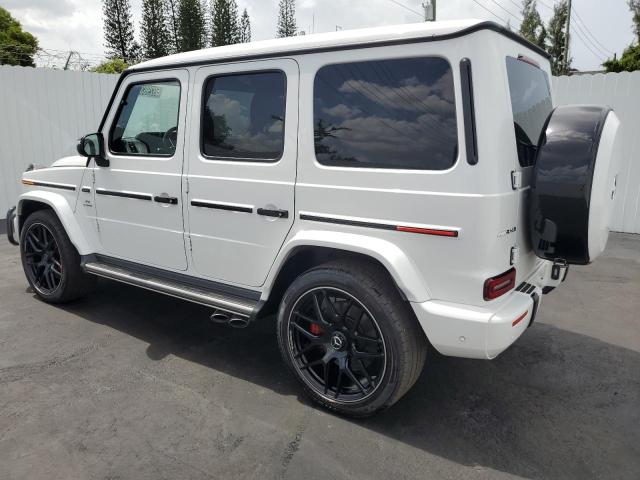 W1NYC7HJ6MX419573 - 2021 MERCEDES-BENZ G 63 AMG WHITE photo 2