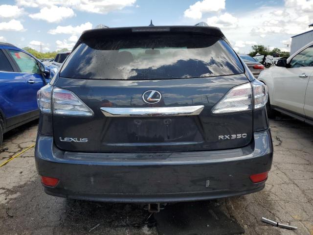 2T2BK1BA6AC026121 - 2010 LEXUS RX 350 CHARCOAL photo 6