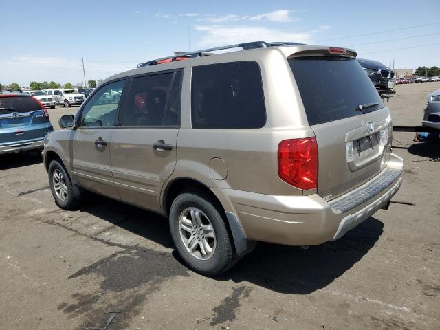 2HKYF18465H508157 - 2005 HONDA PILOT EX GOLD photo 2