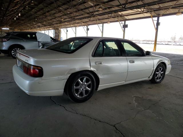 1G6KY5499YU134567 - 2000 CADILLAC SEVILLE STS WHITE photo 3