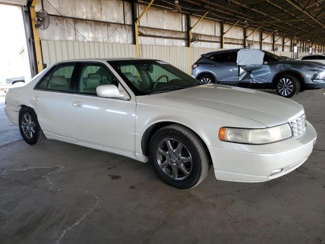 1G6KY5499YU134567 - 2000 CADILLAC SEVILLE STS WHITE photo 4