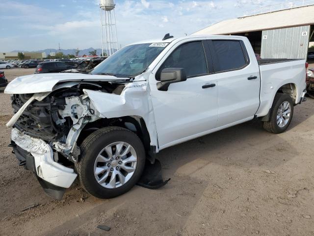 1GCPABEK0NZ623218 - 2022 CHEVROLET SILVERADO C1500 CUSTOM WHITE photo 1