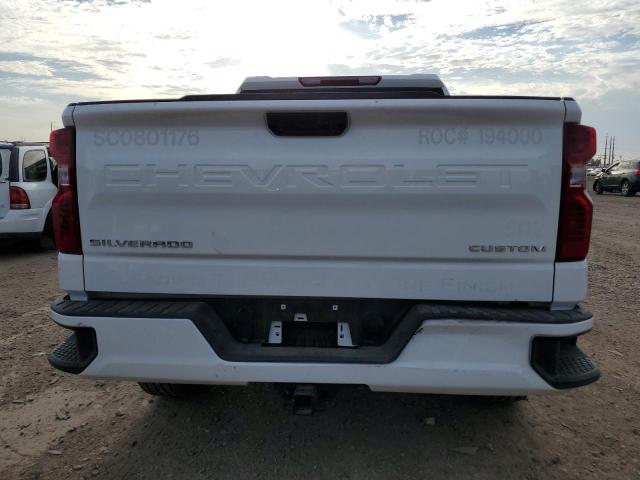 1GCPABEK0NZ623218 - 2022 CHEVROLET SILVERADO C1500 CUSTOM WHITE photo 6