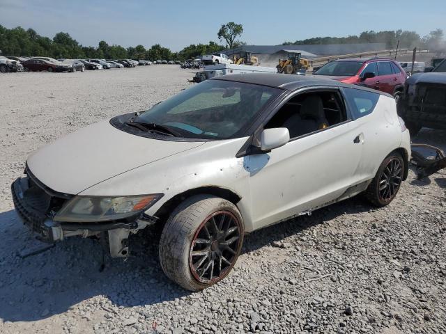 JHMZF1C6XBS001383 - 2011 HONDA CR-Z EX WHITE photo 1