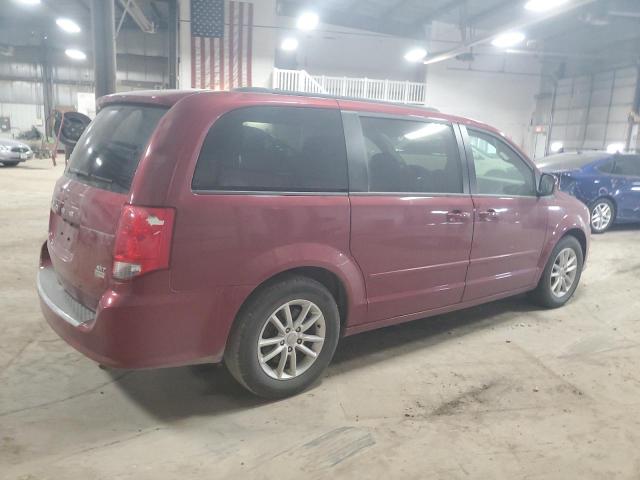 2C4RDGCG8GR179594 - 2016 DODGE GRAND CARA SXT MAROON photo 3