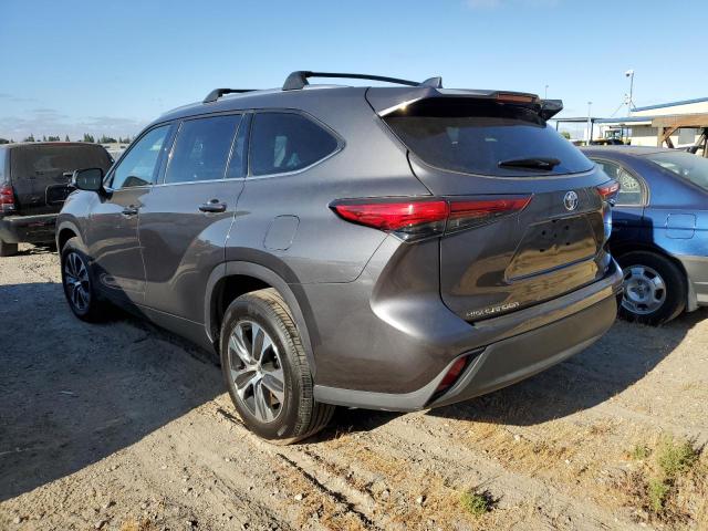 5TDGZRAH8MS537831 - 2021 TOYOTA HIGHLANDER XLE 灰色 照片 2
