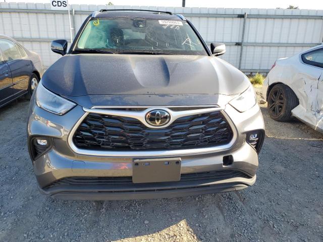 5TDGZRAH8MS537831 - 2021 TOYOTA HIGHLANDER XLE 灰色 照片 5