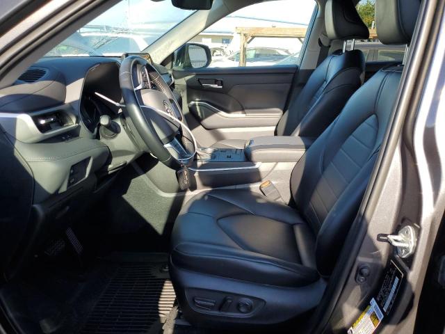 5TDGZRAH8MS537831 - 2021 TOYOTA HIGHLANDER XLE 灰色 照片 7