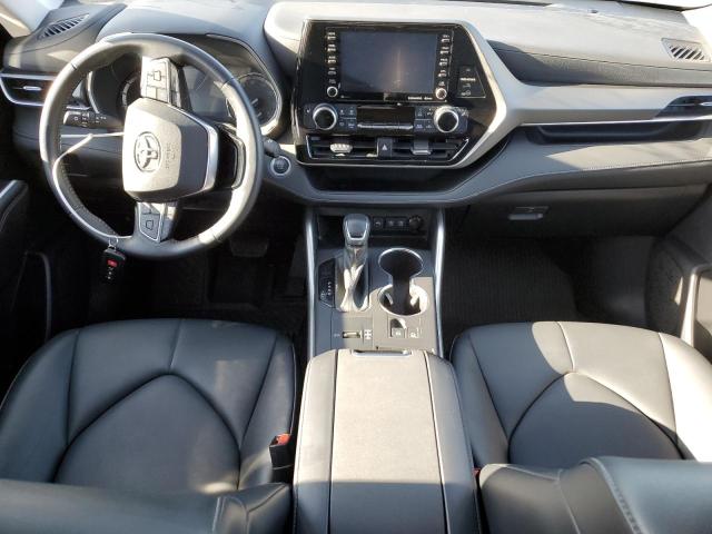 5TDGZRAH8MS537831 - 2021 TOYOTA HIGHLANDER XLE 灰色 照片 8