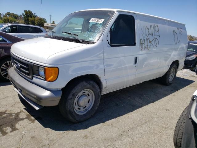 1FTRE14W96HA28001 - 2006 FORD ECONOLINE E150 VAN WHITE photo 1