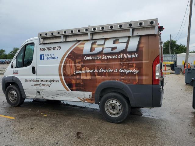 3C6TRVAG6HE517096 - 2017 RAM PROMASTER 1500 STANDARD WHITE photo 2