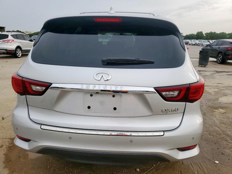 5N1DL0MM3JC525944 - 2018 INFINITI QX60 SILVER photo 6