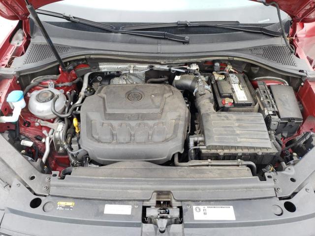 3VV3B7AX9JM040184 - 2018 VOLKSWAGEN TIGUAN SE 栗色 照片 12