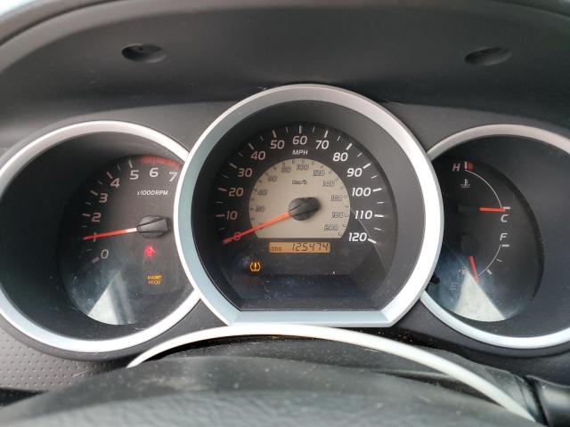 5TEUU42NX9Z633804 - 2009 TOYOTA TACOMA ACCESS CAB ვერცხლისფერი ფოტო 9