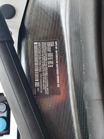 WBY2Z6C52K7D57250 - 2019 BMW I8 Beyaz fotoğraf 12