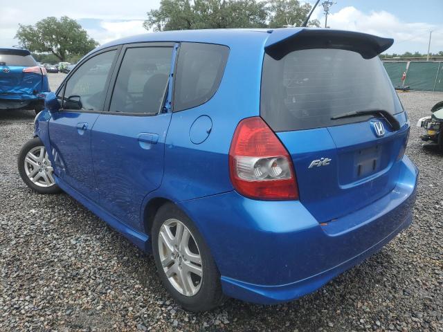 JHMGD38647S028359 - 2007 HONDA FIT S 蓝色 照片 2