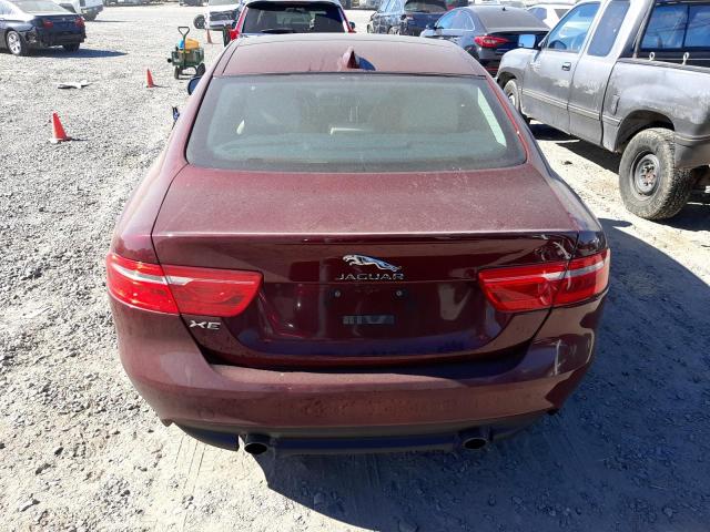 SAJAE4BG4HA958539 - 2017 JAGUAR XE PRESTIGE BURGUNDY photo 6