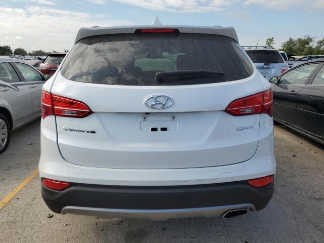 5XYZU3LB4EG165142 - 2014 HYUNDAI SANTA FE S WHITE photo 6