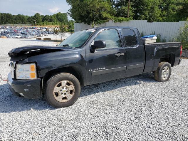 2GCEC19J181110196 - 2008 CHEVROLET SILVERADO C1500 BLACK photo 1