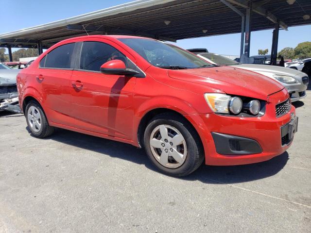1G1JA5SH7D4144699 - 2013 CHEVROLET SONIC LS Qırmızı foto 4