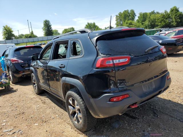 1C4PJMBSXGW270233 - 2016 JEEP CHEROKEE TRAILHAWK BLACK photo 2