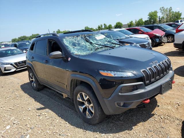 1C4PJMBSXGW270233 - 2016 JEEP CHEROKEE TRAILHAWK BLACK photo 4