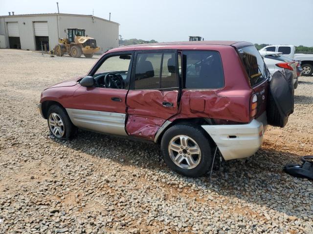 JT3GP10V5Y0046175 - 2000 TOYOTA RAV4 BURGUNDY photo 2