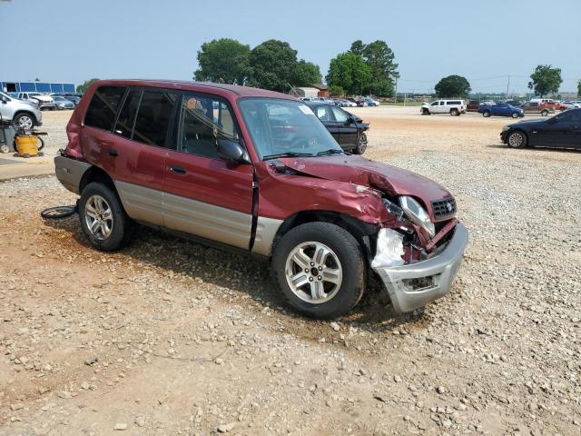 JT3GP10V5Y0046175 - 2000 TOYOTA RAV4 BURGUNDY photo 4