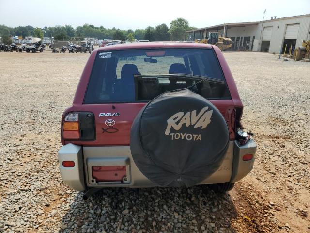 JT3GP10V5Y0046175 - 2000 TOYOTA RAV4 BURGUNDY photo 6