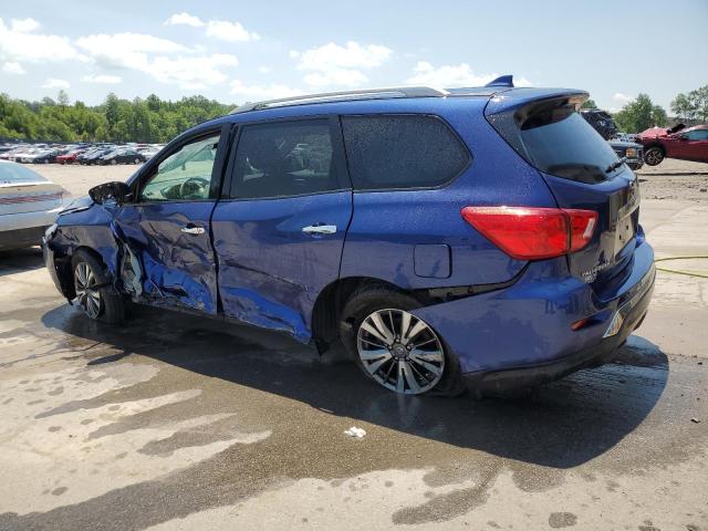 5N1DR2MM7KC583258 - 2019 NISSAN PATHFINDER S BLUE photo 2